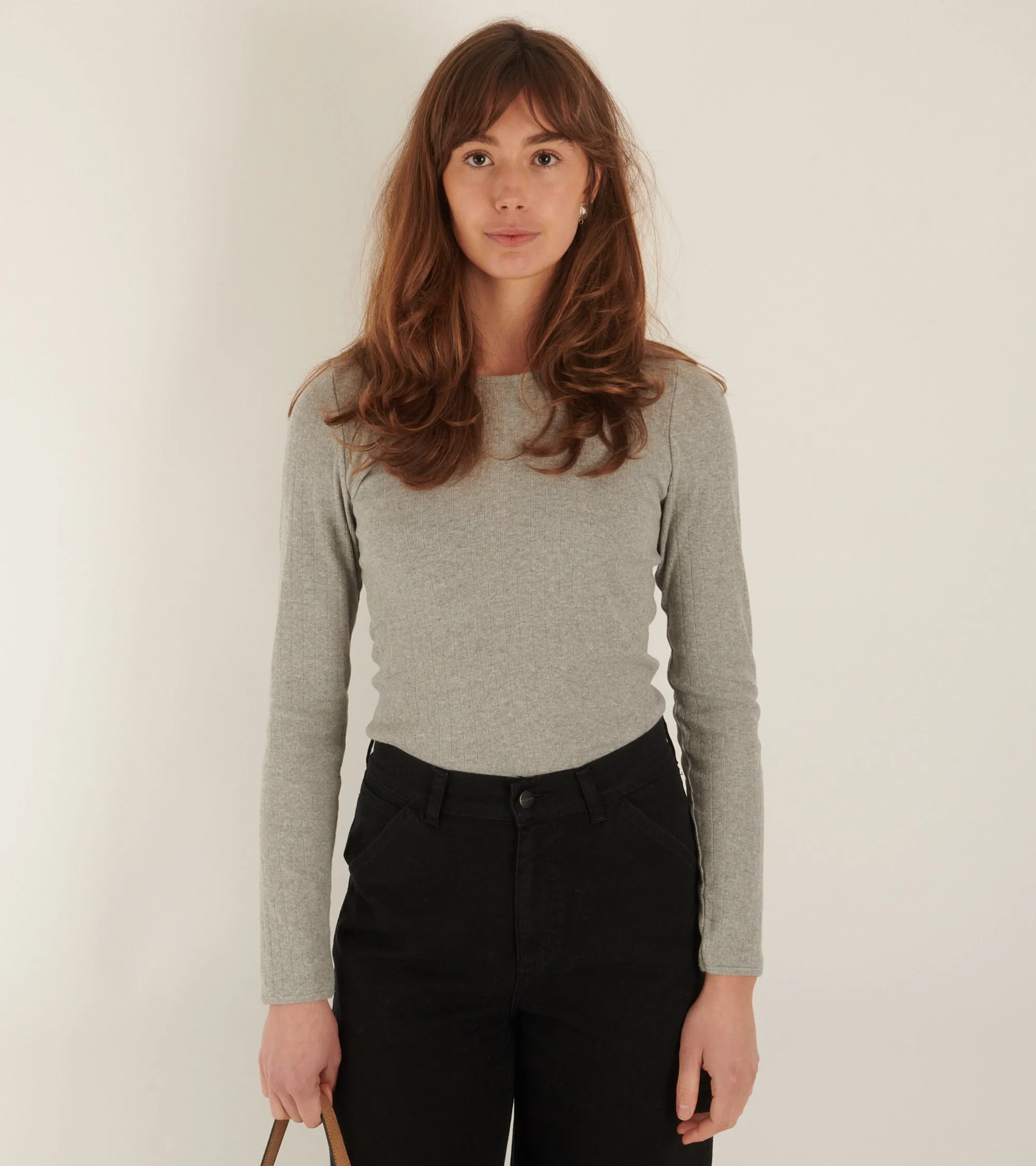 101 Rib Light Grey