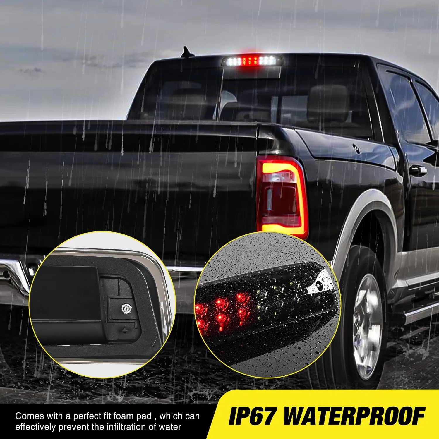 2009-2017 Dodge Ram 1500 2500 2010-2017 RAM 3500 Third Brake Light