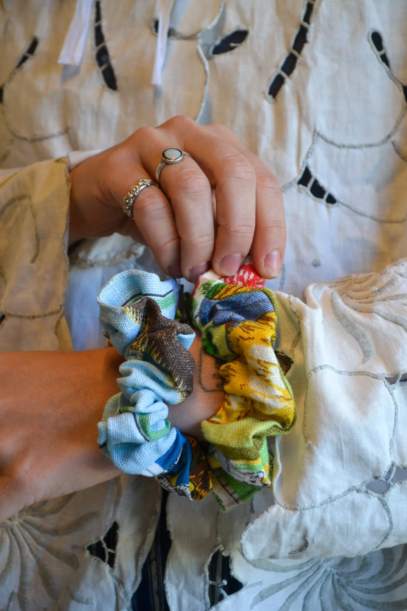 #3 | Patchwork Scrunchie