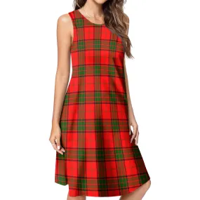 Adair Tartan Womens Casual Dresses