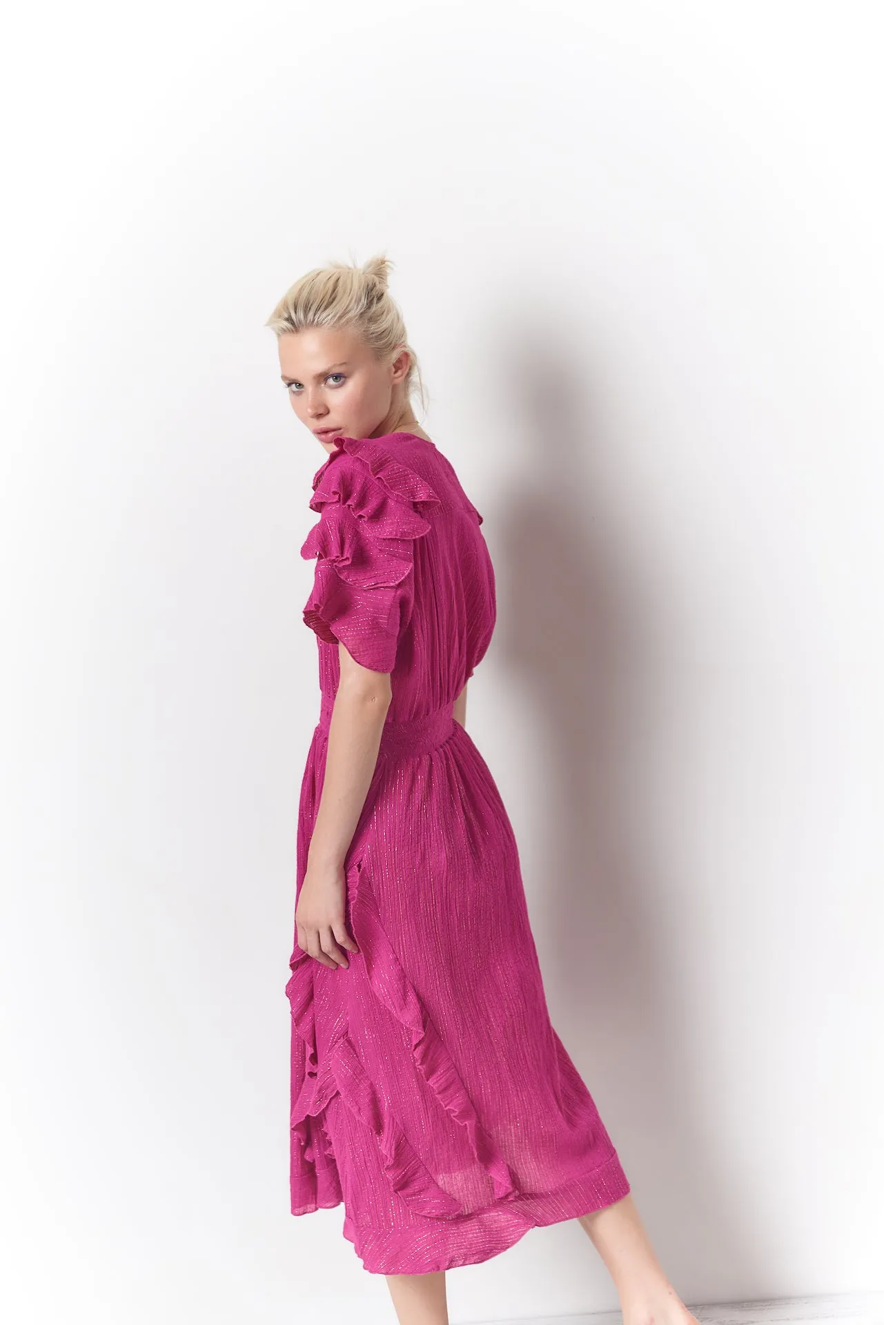 BETINA Ruffle Dress - Gauze
