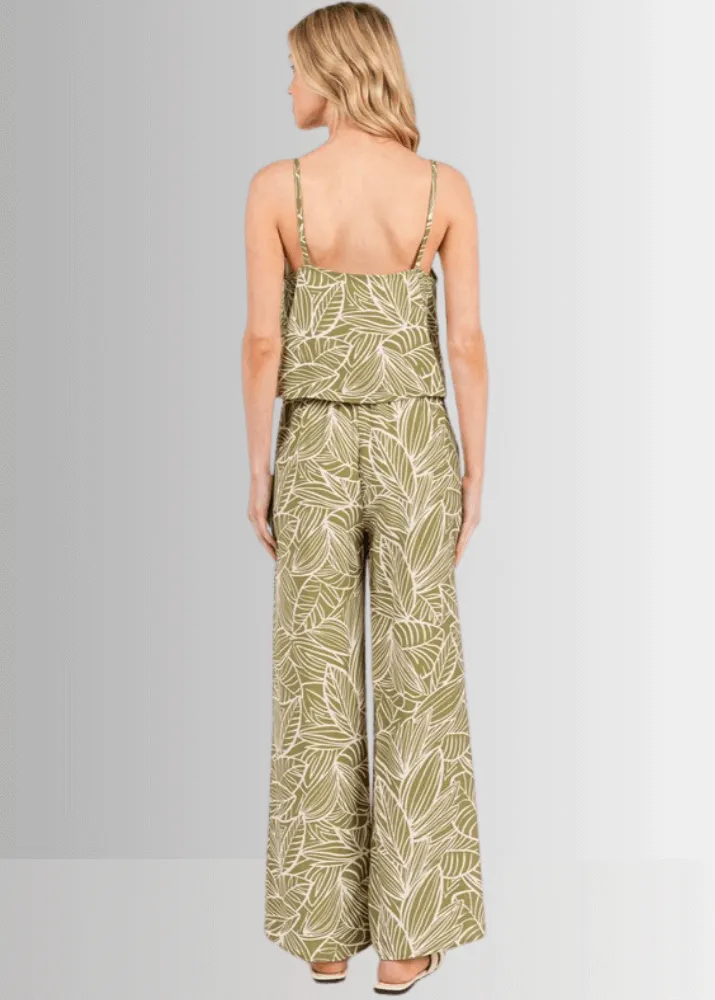 Breezy Tropical Cami Tank Top