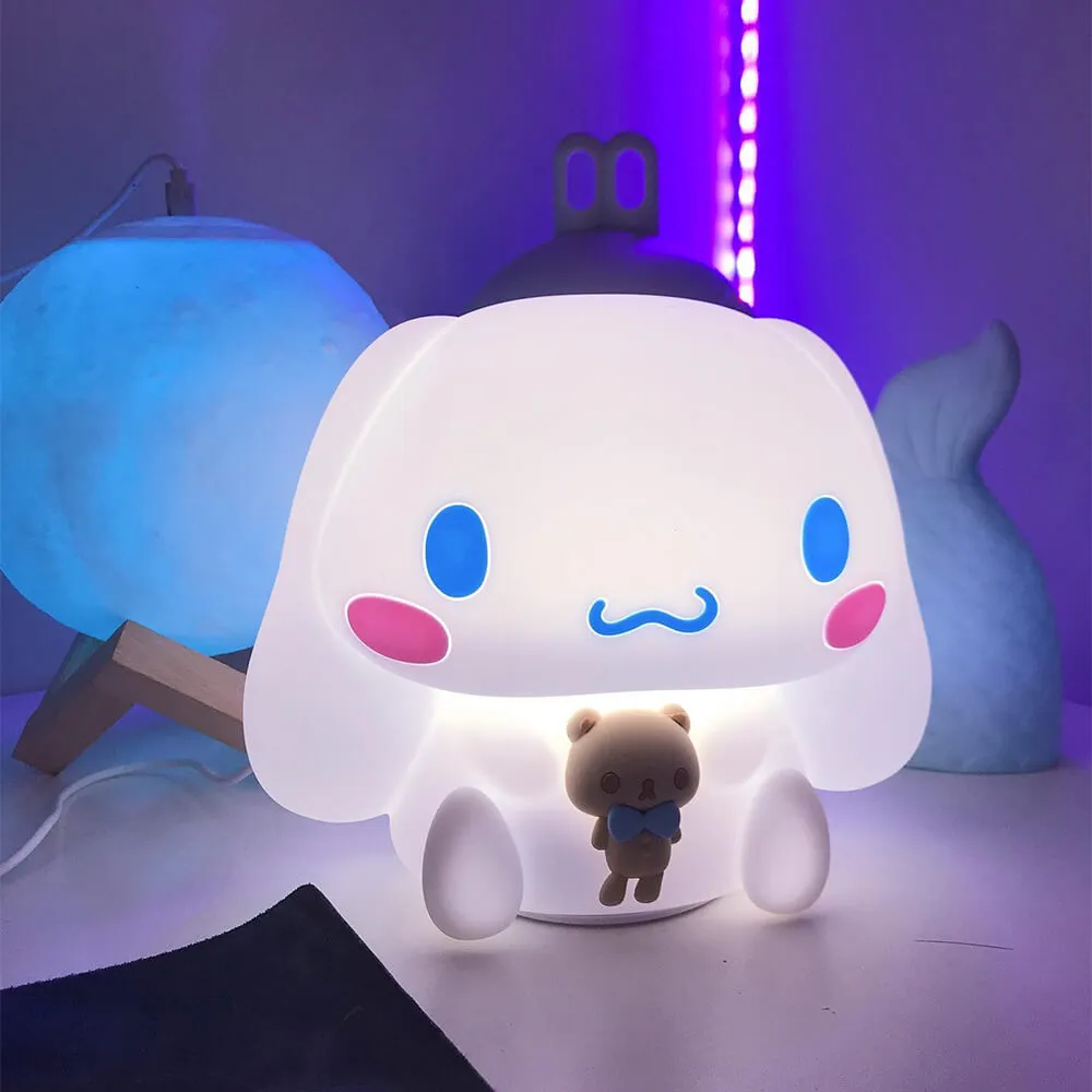 Cinnamoroll Bear Friend Pat Night Light
