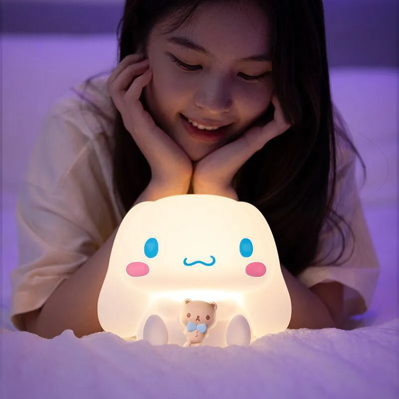 Cinnamoroll Bear Friend Pat Night Light