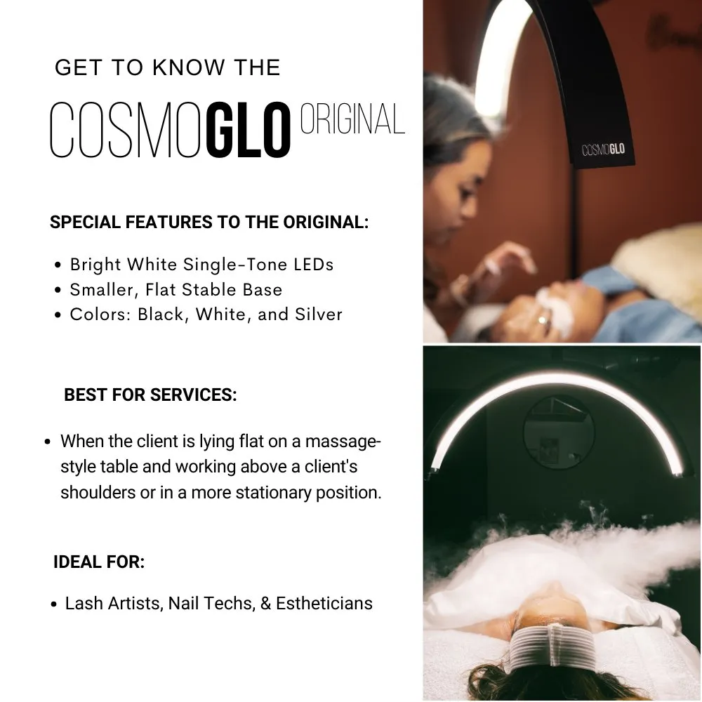 CosmoGlo Original Light Bundle   Phone Clip