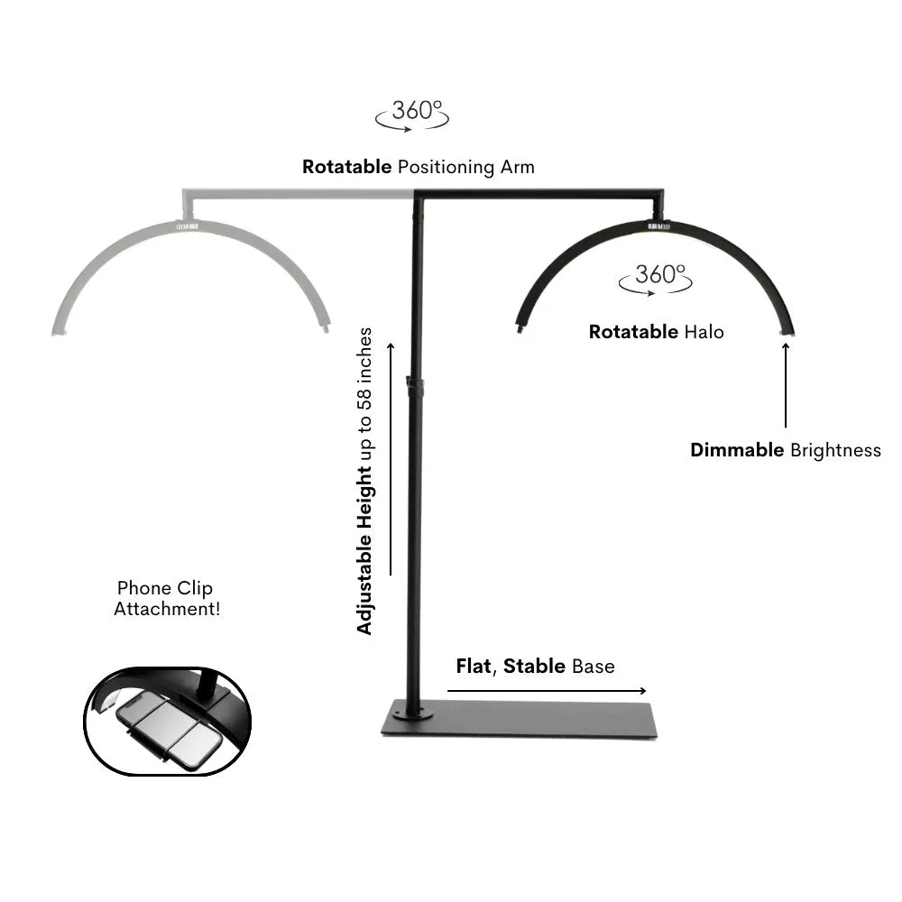 CosmoGlo Original Light Bundle   Phone Clip