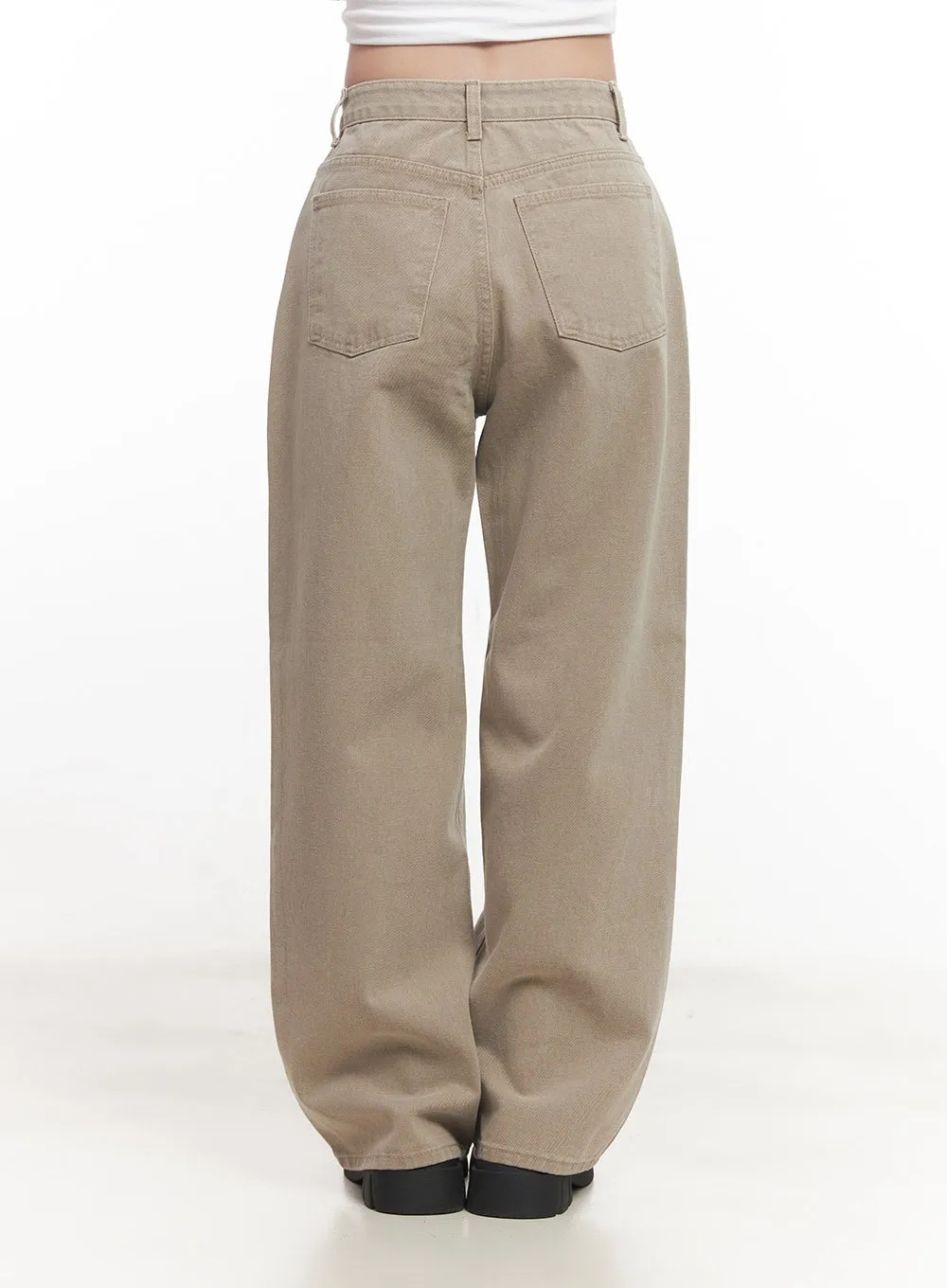 Cotton Comfort Wide-Leg Pants CA511