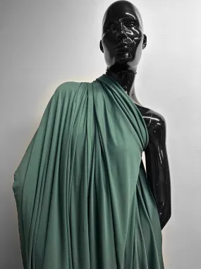 Dondi Italy Double Weave Viscose Jersey Pine Green