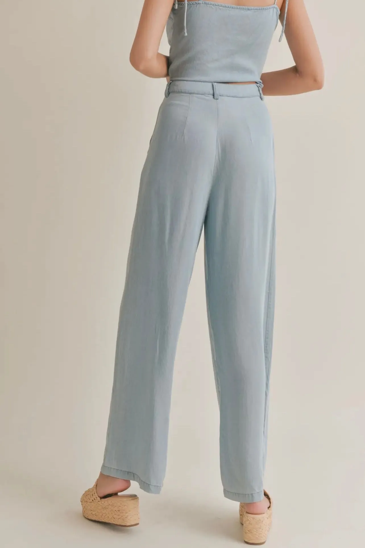 Easy Breezy Chambray Pants