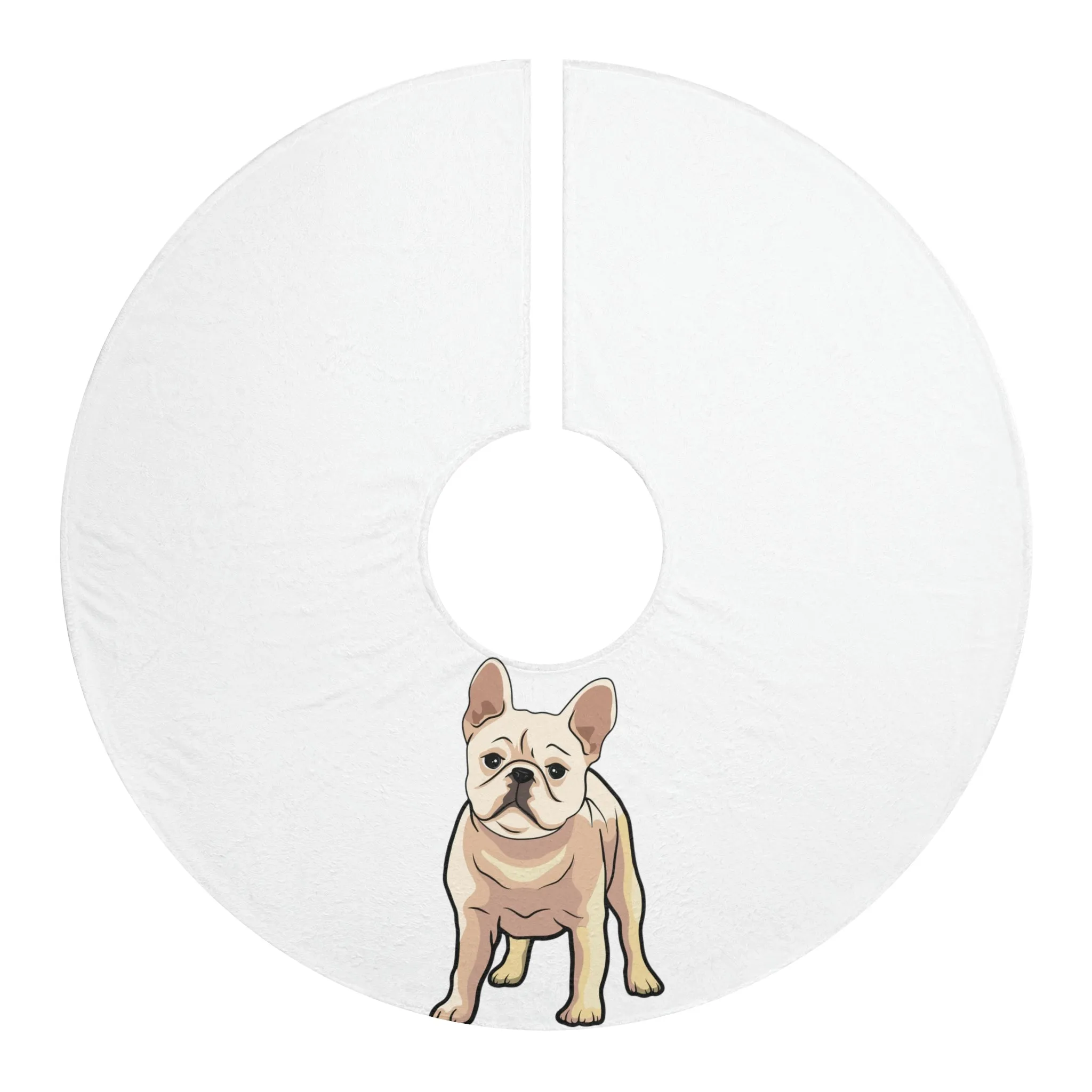 French Bulldog Personalized Christmas Tree Skirts
