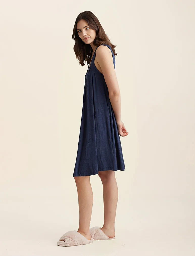Kate Modal Soft Pleat Front Nightgown