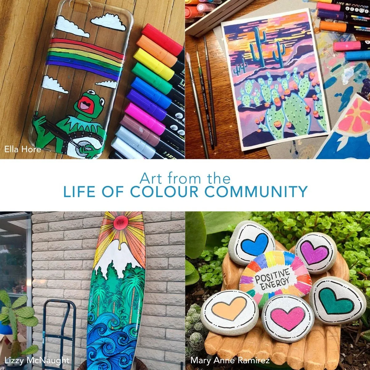 Life Of Colour Special Colour Paint Pens - Medium Tip