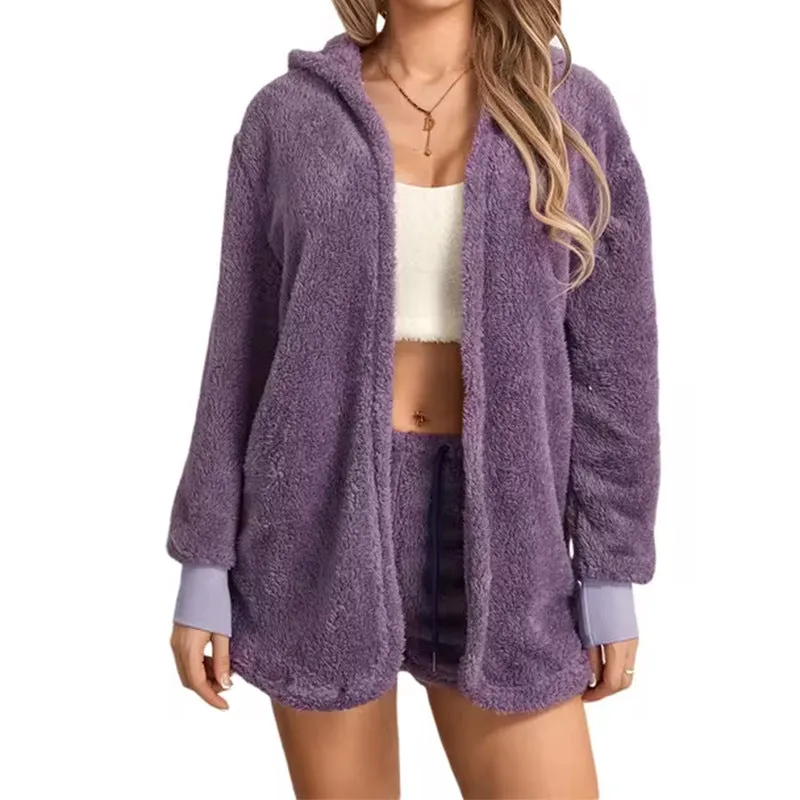 Long Sleeve Hoodie Pajamas