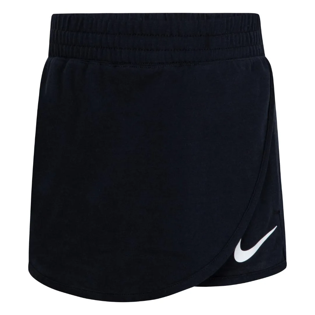 Nike Girls Breezy Skort Black (Little Kids)