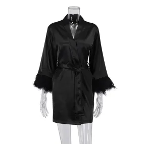 Sleepwear Satin Robes For Women