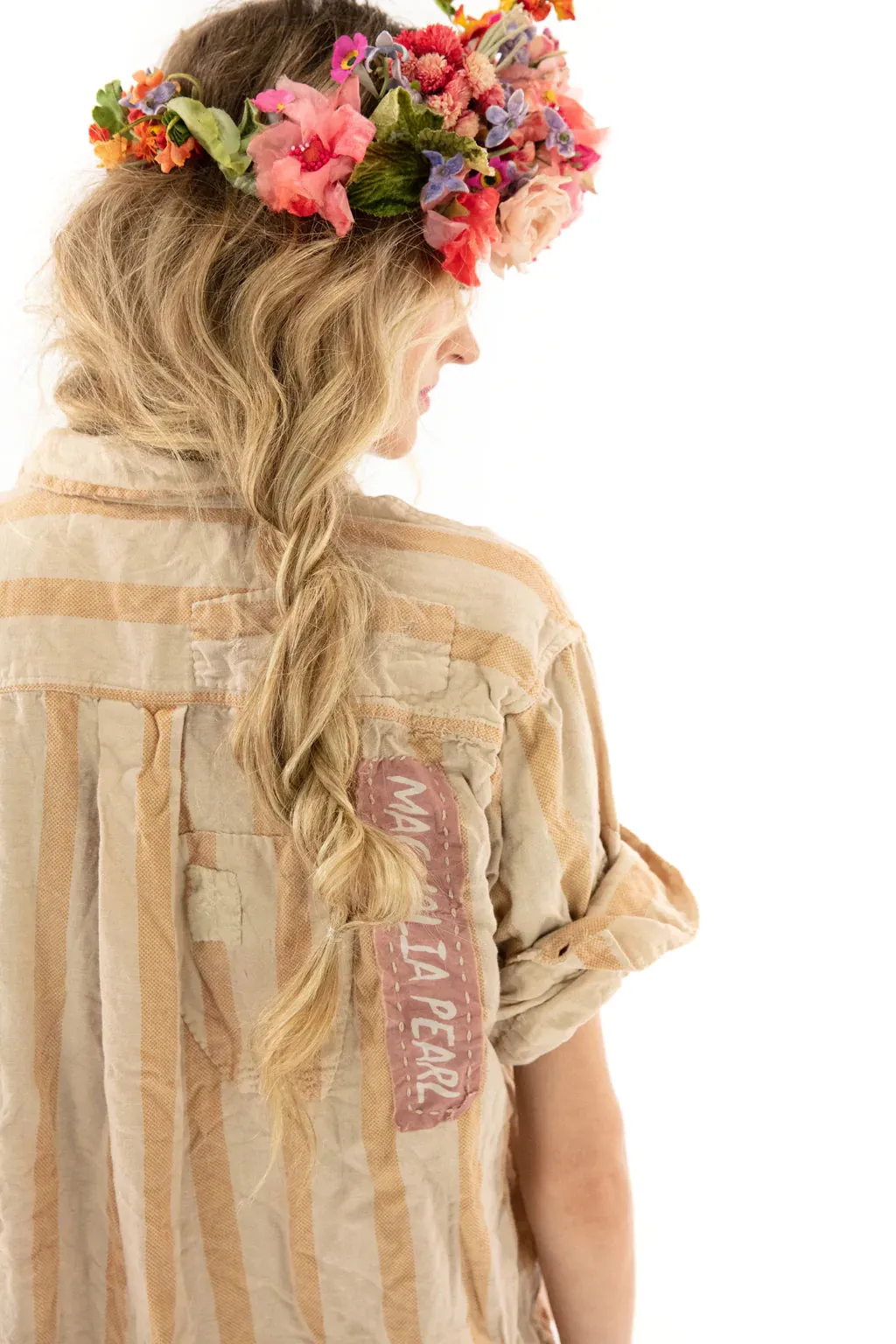 STRIPE RAYA SHIRT - TOP 1119
