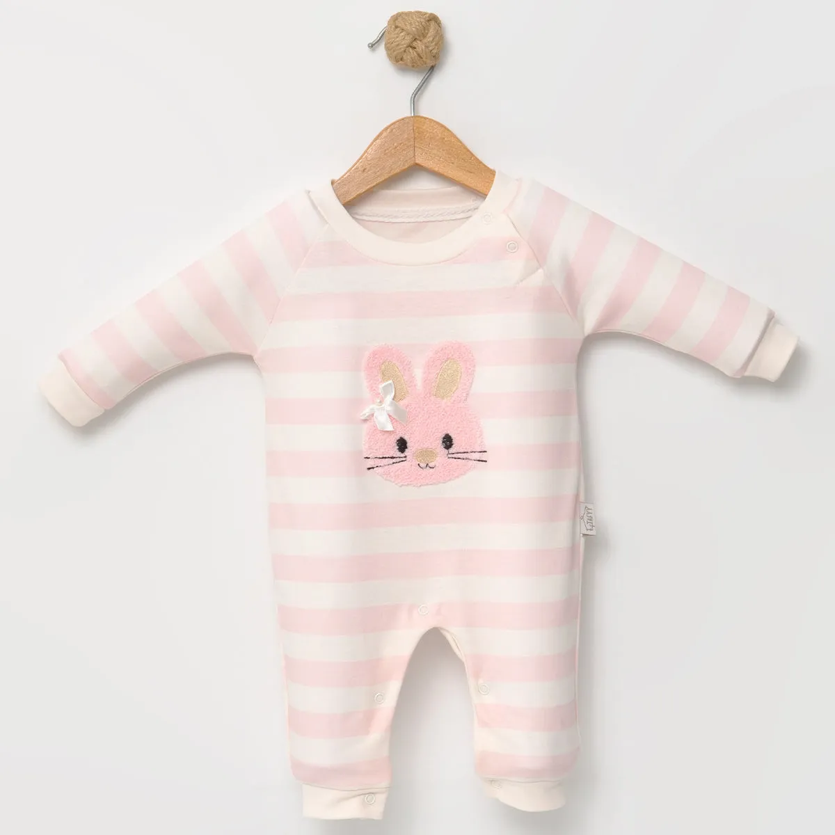 Striped Bunny Onesie