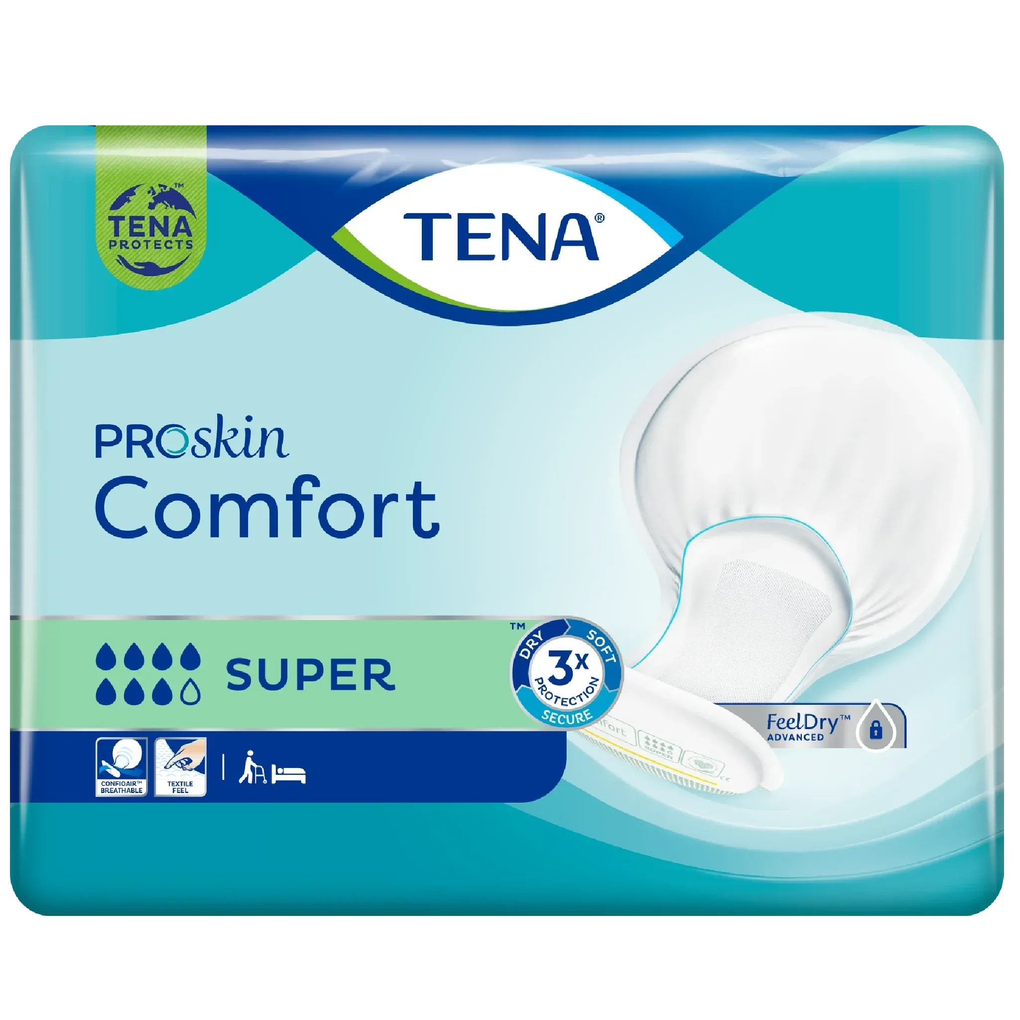 TENA ProSkin Comfort Super - Incontinence Pad Sample