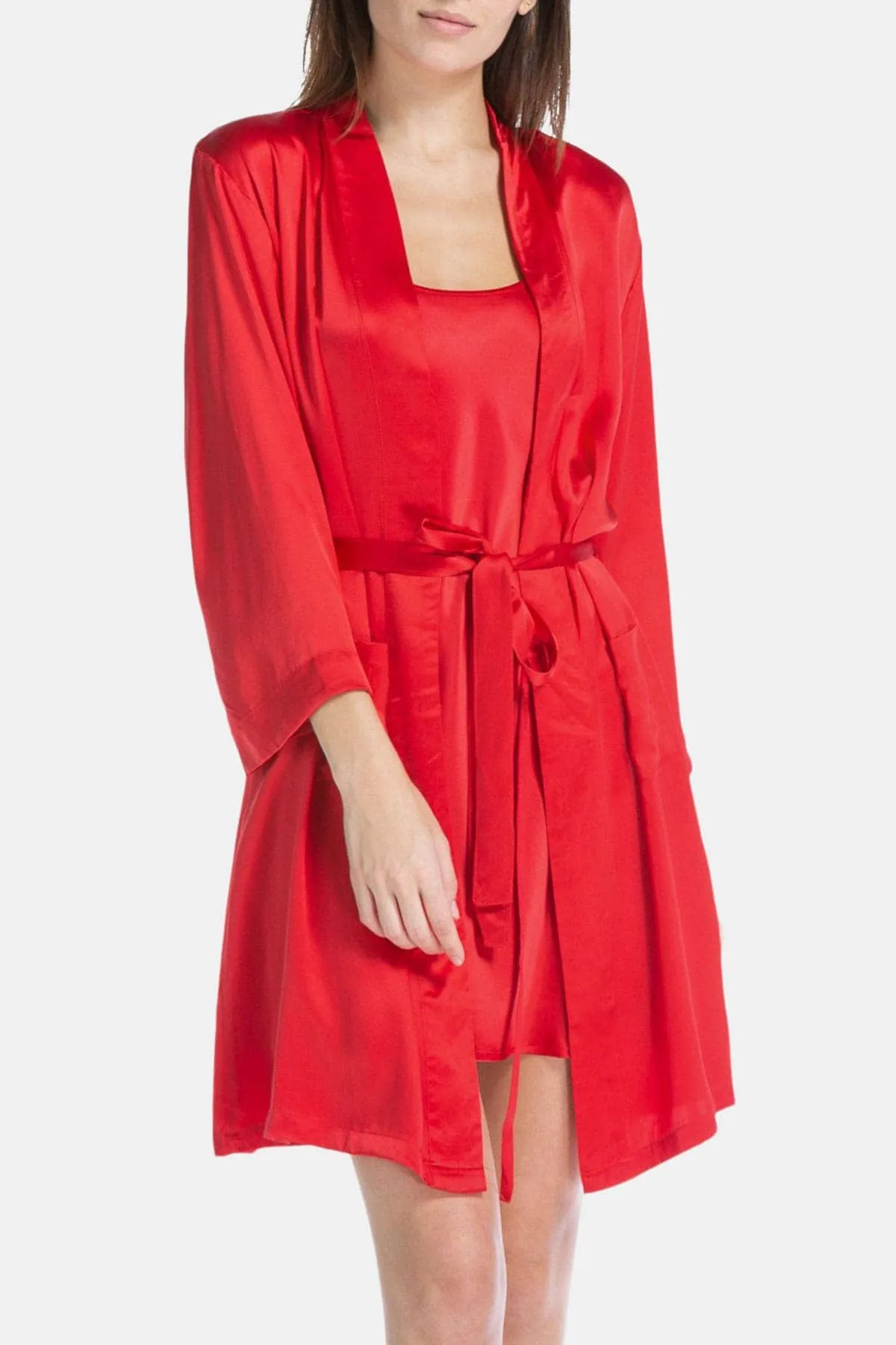 Women's 100% Pure Mulberry Silk Robe - OUTLET - FINAL SALE