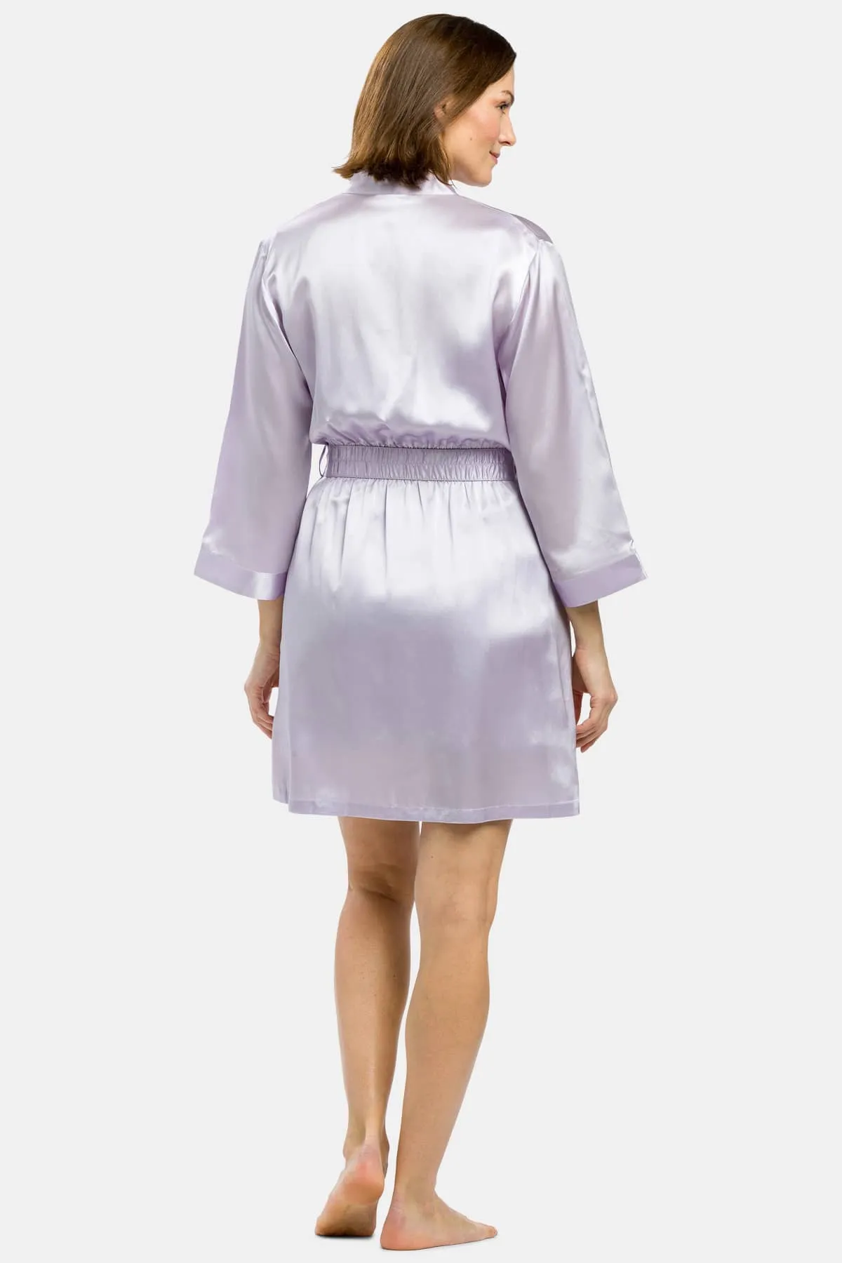 Women's 100% Pure Mulberry Silk Robe - OUTLET - FINAL SALE