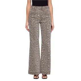 Women's Cheetah Comfort Flare Pants  HD3310CF-CHE