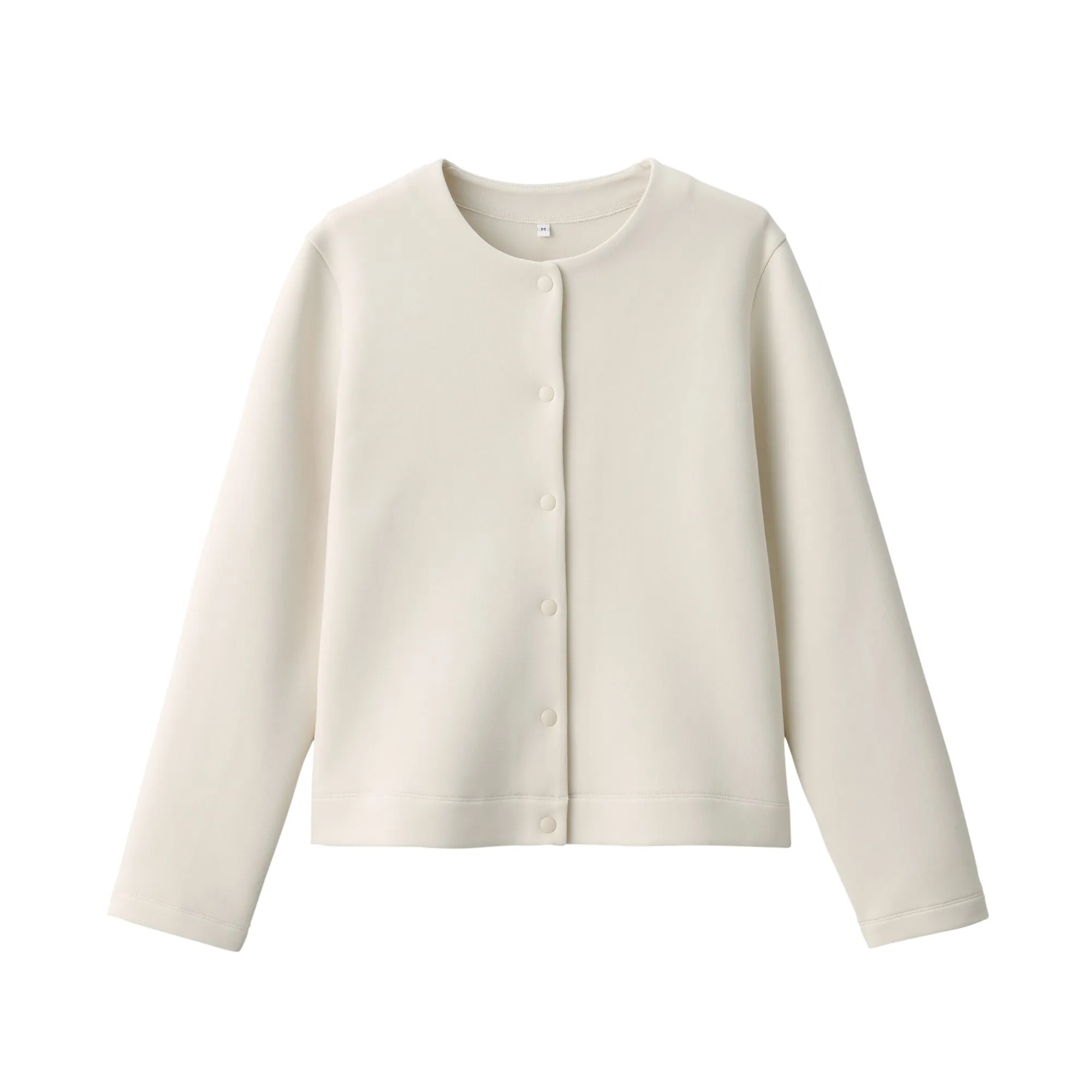 Women's Double Knitted Sweatshirt Cardigan