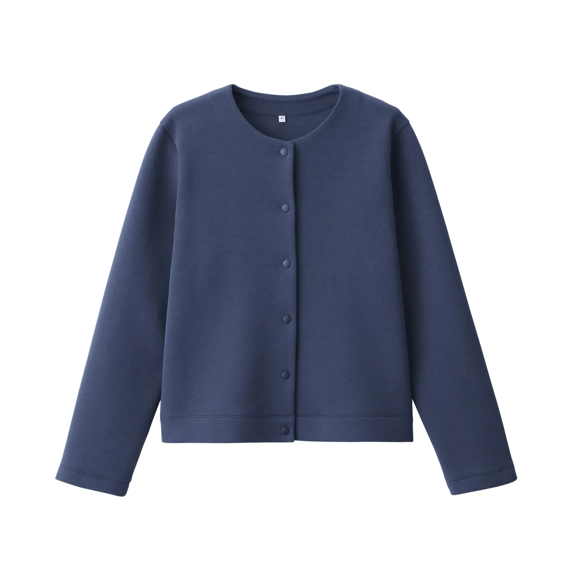 Women's Double Knitted Sweatshirt Cardigan