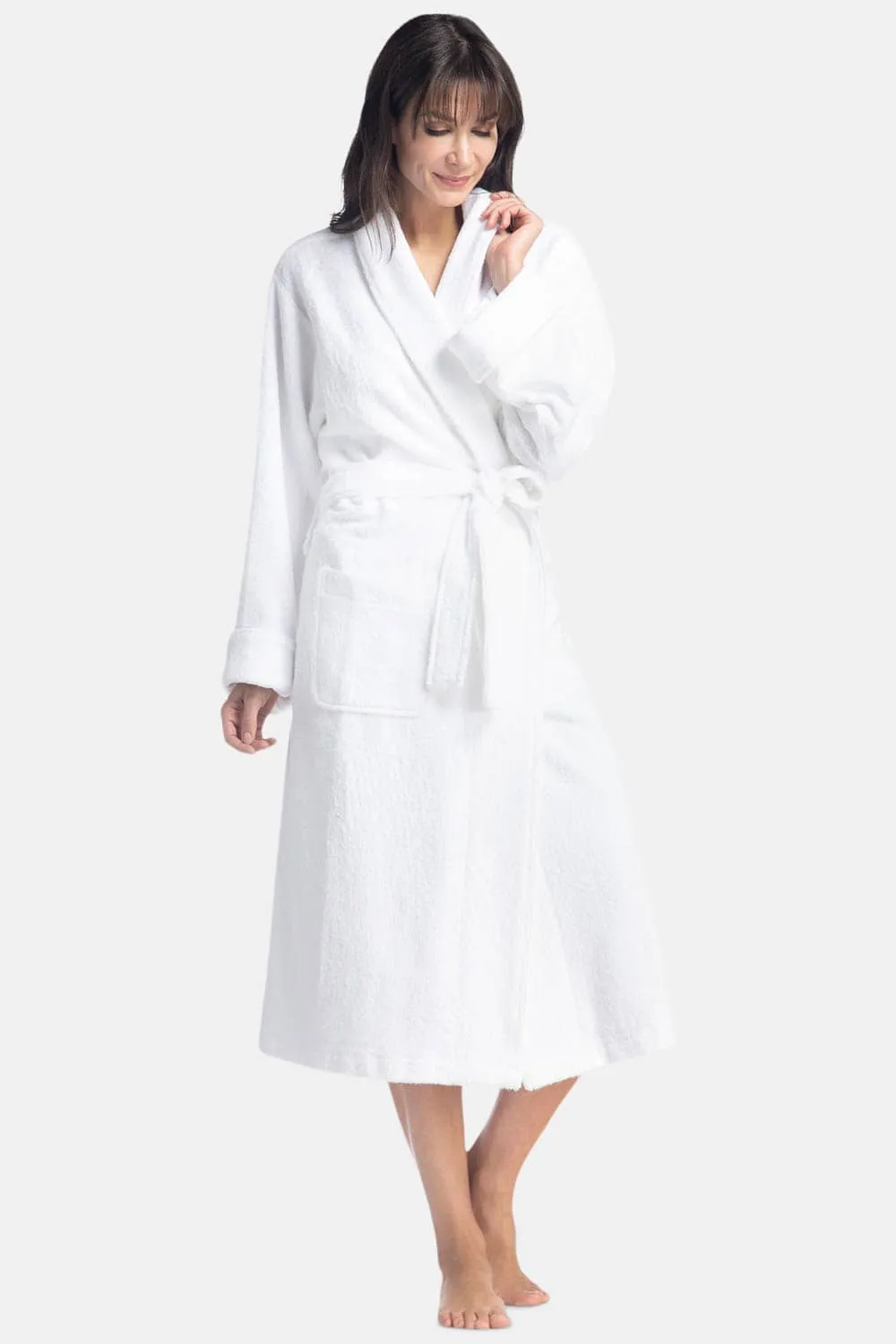 Women's Full Length Resort Terry Cloth Robe - OUTLET - FINAL SALE